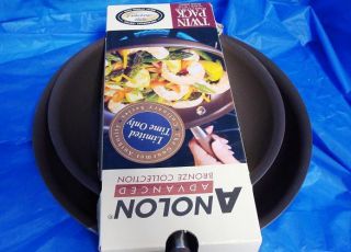 Anolon Advanced Bronze Hard Anodized Nonstick 10 inch and 12 inch 
