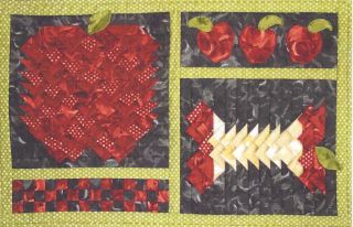   pieced and applique quilt pattern by Jackie Robinson of Animas Quilts