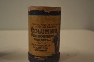 Antique RARE Columbia Phonograph Company Cylinder Records  