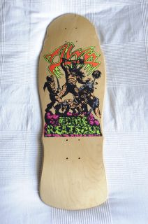 Nos Vintage Skateboards Alva Eddie Reategui Warrior 1988
