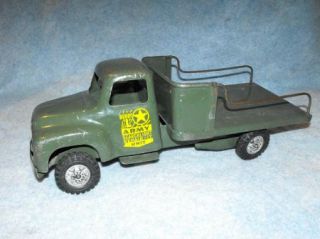 Antique Vintage Buddy L Army Military Searchlight Unit Toy Truck