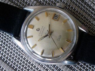Mens Antique Watch Solid CERTINA DS Vintage Wristwatch