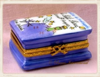 Limoges Porcelain Trinket Box Le Petit Prince The Little Prince Book 