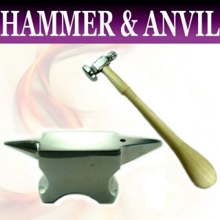 Mazbot Jeweler Dome Face Chasing Hammer Miniature Anvil