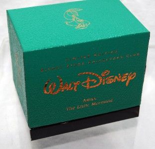 Walt Disney DSCC Club Collector Watch Ariel The Little Mermaid Le 