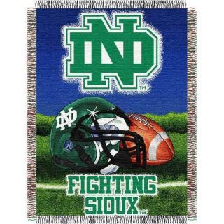North Dakota Fighting Sioux NCAA Home Field 48x60 Woven Tapestry Throw 