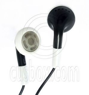 Black Earbuds 3 5mm Earphones for Apple iPod Shuffle