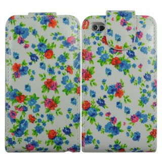   Flower Flip Leather Case Cover Skin for Apple iPod Touch 4 4G
