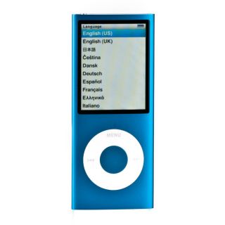 Apple iPod Nano 4th Generation 16GB Good Condition Blue  Player