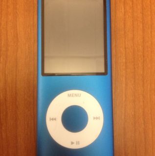 Apple iPod Nano 4th Generation Chromatic Blue 8 GB