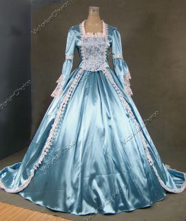 Marie Antoinette Gothic Victorian Gown Wedding Dress 150 L