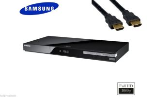 Samsung BD C5500 Blu ray Player Smart TV with Samsung Apps Wi Fi 