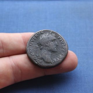 Imperial Roman Coin Bronze Sestertius Antoninus Pius