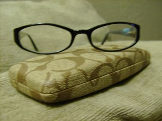 Coach Annabel Eyeglasses. Good Condtion. Free Hard Shell Case