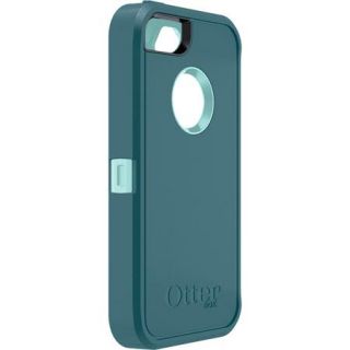   iPhone 5 Defender Series Case Cover Reflection (Aqua/Mineral Blue