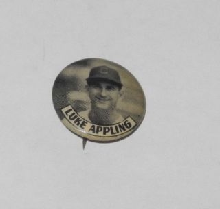   PM10 Baseball Pin Button Coin Luke Appling Chicago White Sox