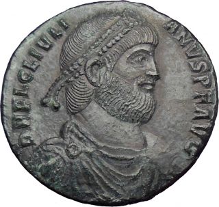 Julian II Apostate 361AD Ancient Roman Coin Astrological Symbol of 