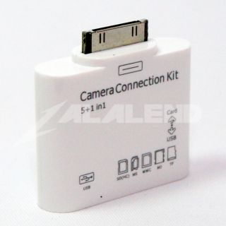   Connection Kit Accessories 5 in 1 for iPad 2 iPad 3 G sd CARD READER