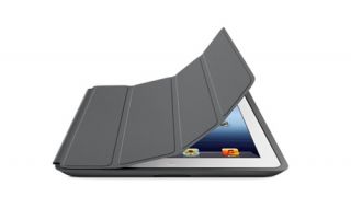 NEW Apple iPad2 iPad3 OEM smart case GRAY Polyurethane MD454LL A