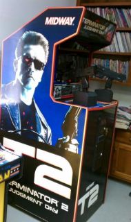Terminator 2 Video Arcade Game Midway Reconditioned