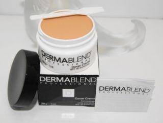 Dermablend Cover Creme SPF 30 Chroma 1 1 4 Almond Beige 1 0 oz New in 