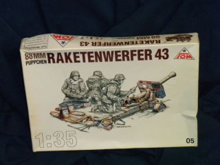 RARE Vintage 1 35 Tom Raketenwerfer 43 88mm Puppchen NIOB