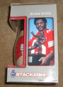 Ohio State Archie Griffin 3 Stacker Nesting Dolls OSU Buckeyes Legends 