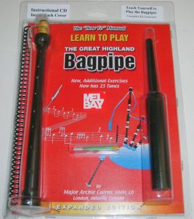   play the great highland bagpipe kit by major archie cairns m m m c d