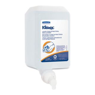 Kimberly Clark Antibacterial Foaming Soap Dispenser Refill, 1000 mL 