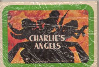 Charlies Angels Series 2 Complete Set of 11 Stickers Topps