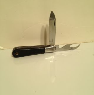 Rare VIntage SPANISH ARCOS INOX Two BLades Folding Knife 3 Inch Blades