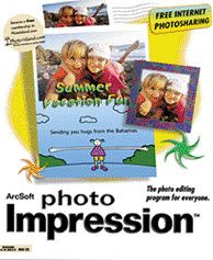 Arcsoft Photo Impression 3 PC CD Enhance Print Images