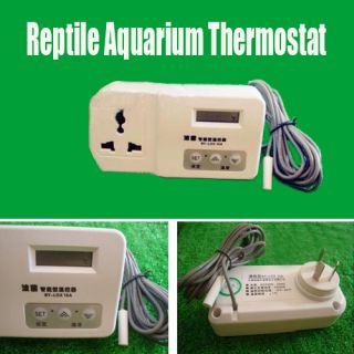   Lizard Incubator Heat Pad Mat Lamp Aquarium Tank Thermostat BGD