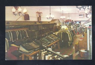 Archbold Ohio Laubers Clothing Store Interior Vintage Advertising 
