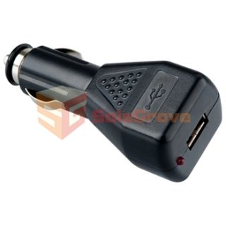 USB DC Car Charger Adapter Holder Mount Cradle for Apple iPod Touch 4 