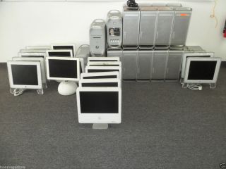 Lot of Apple PowerMac iMac G4 G5 Computers