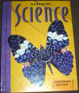Harcourt 3rd Grade Science Life Earth Physical Textbook 0153176520 