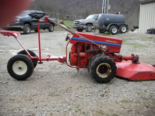 Gravely 5460 Tractor Mower Dual Wheels Electric Start w Tiller and 