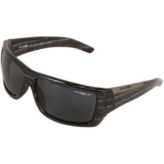 Arnette Hazard Sunglasses   Black Striped Havana/Gray Polarized