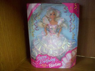 Happy Birthday Barbie 1995 Mattel Doll Girl Toy Collectable New