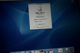 Apple PowerBook G4 M5884 Tested Working 100 Bad Battery