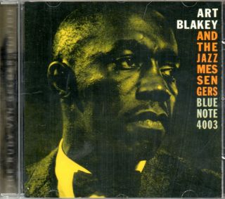 Art Blakey and The Jazz Messengers Moanin 8 Track CD 1999 Blue Note 