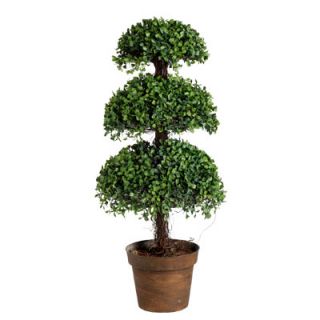 30 Artificial Boxwood Topiary Tree Plant 58145