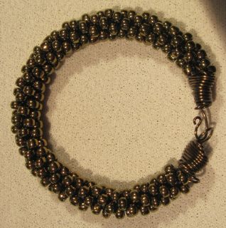 Artisan Vintage Bronze Kumihimo Bracelet 7 3 4 152