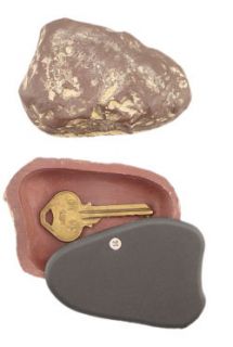 Hide A Key Fake Rock Key Hider Brown Stone Secret Diversion Safe Free 
