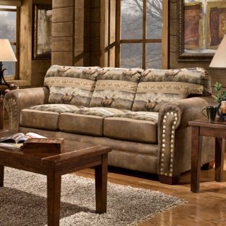 American Furniture Classics Lodge Three Seat Sofa