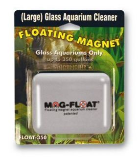 Mag Float 350 Glass Aquarium Cleaner Fish Tank Algae Magnetic