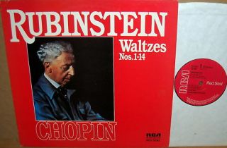 RCA Germany Chopin Rubinstein Waltzes LSC 2726 SB 6600