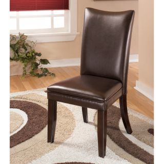 ASHLEY – CHARRELL BROWN DINING ROOM SIDE CHAIR FURNITURE   FREE 
