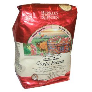   and Jensen Costa Rican 100 Whole Bean Arabica Coffee Value Pack